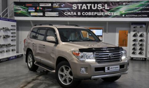 Чип тюнинг, отключение катализаторов и клапана EGR на Toyota Land Cruiser 200 4.5d 235hp 2014 года выпуска